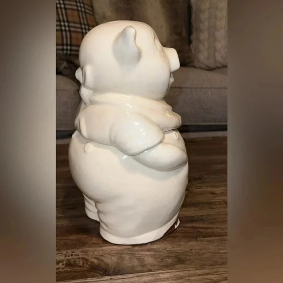 Vintage Antique Shawnee Smiling Smiley Pig 11” Cookie Jar USA - Picture 9 of 14